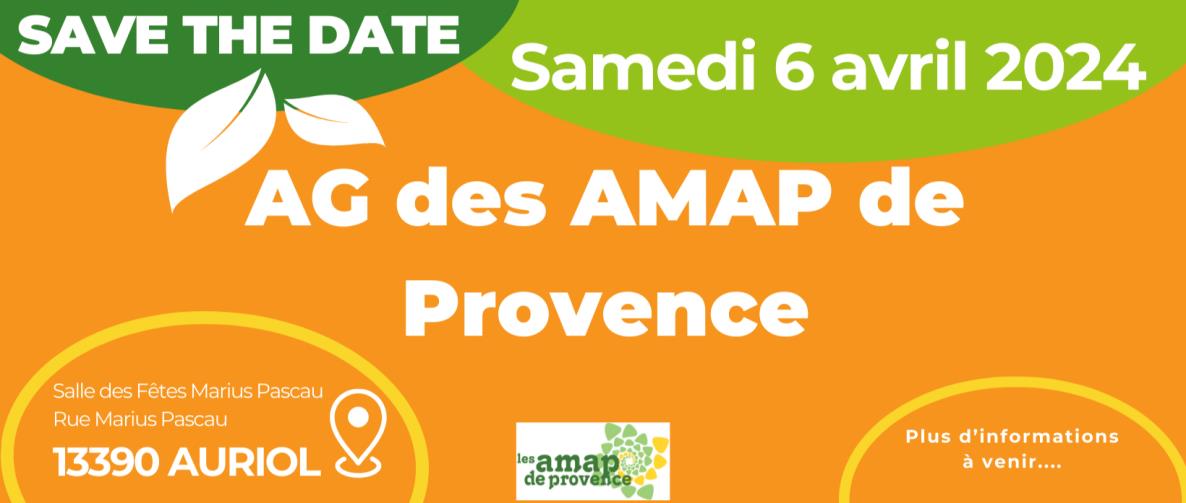 Save the date : Samedi 6 avril 2024 AG du réseau