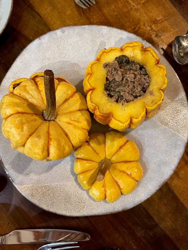 Petites courges farcies